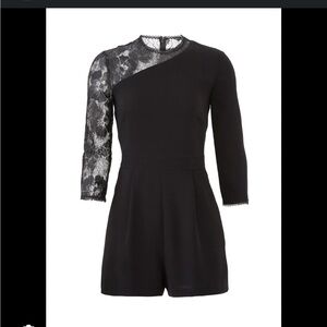 Shoshanna Black Romper